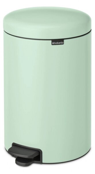 Кош за боклук с педал Brabantia NewIcon 1008847, 20 л, Плавно затваряне, Противоплъзгаща основа, Светлозелен