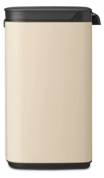 Кош за боклук Brabantia Bo Small 1008865, 4 л, Плавно и безшумно отваряне, Противоплъзгаща основа, Бежов