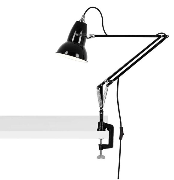 Anglepoise - Original 1227 Лампа за бюро incl. mounting hardware Jet Черно Anglepoise