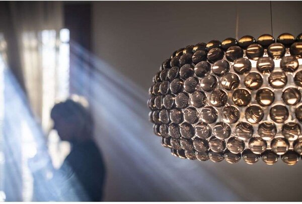 Foscarini - Caboche Plus Medium Висяща Лампа R7s Прозрачно Foscarini