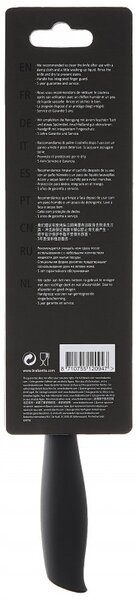 Нож Brabantia Tasty+ 1001165, 13.3 см, Закалена стомана, Устойчив на надраскване и корозия, Тъмносив