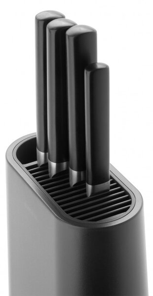 Поставка за ножове Brabantia 1004149, Държач за прибори, Неплъзгаща основа, Тъмносив