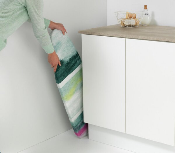 Маса за гладене Brabantia S 1000819, 95x30 см, Компактна, Кука за окачване, Многоцветен