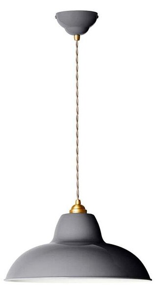 Anglepoise - Original 1227 Midi Wide Brass Висяща Лампа Elephant Сив Anglepoise