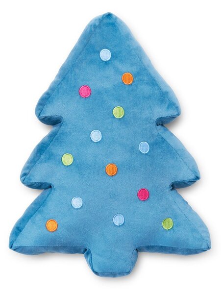 Кадифена декоративна възглавница с коледен мотив 34x40 cm Christmas Tree – Catherine Lansfield