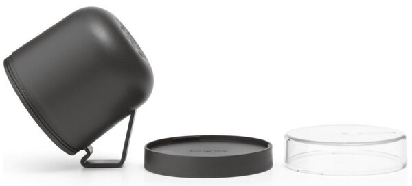 Чаша за супа с капак Brabantia Make&Take 1006293, 600+180 мл, Винтов капак, Без BPA, Тъмносив