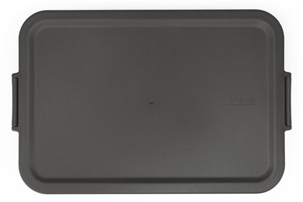 Кутия за храна Brabantia Make&Take 1006287, 2 л, Плътно затваряне, Без BPA, Тъмносив
