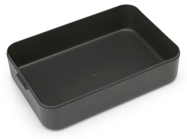 Кутия за храна Brabantia Make&Take 1006287, 2 л, Плътно затваряне, Без BPA, Тъмносив