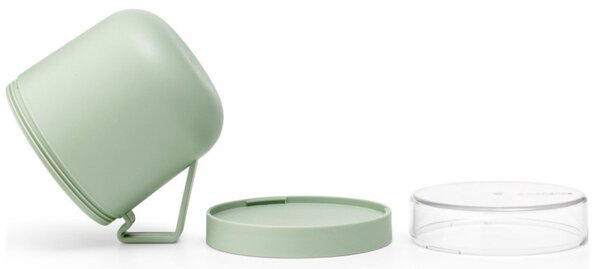 Чаша за супа с капак Brabantia Make&Take 1006294, 600+180 мл, Винтов капак, Без BPA, Зелен