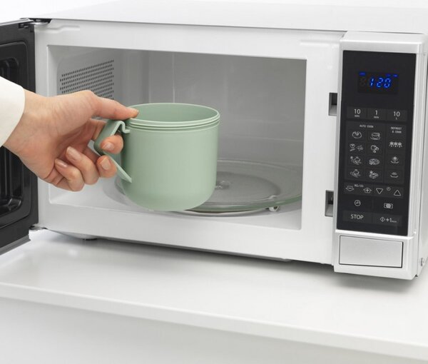 Чаша за супа с капак Brabantia Make&Take 1006294, 600+180 мл, Винтов капак, Без BPA, Зелен