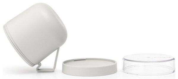 Чаша за супа с капак Brabantia Make&Take 1006295, 600+180 мл, Винтов капак, Без BPA, Сив