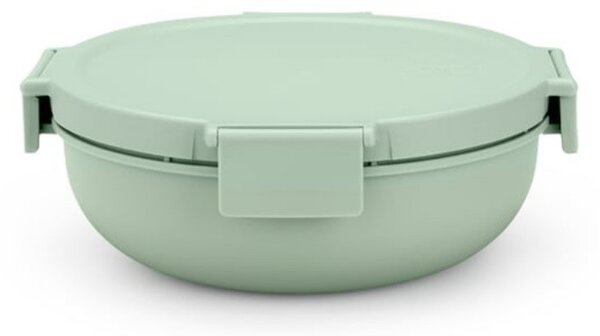 Купа за салата Brabantia Make&Take 1006303, 1.3 л, Херметично затваряне, Без BPA, Зелен