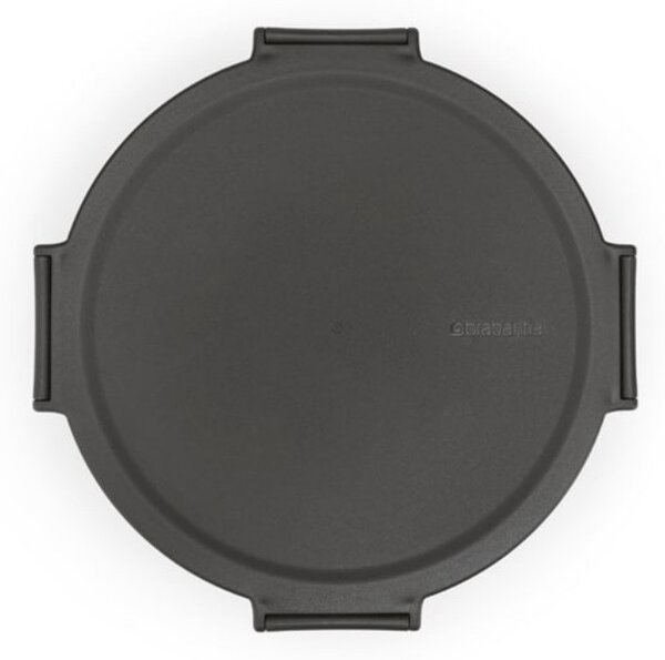 Купа за салата Brabantia Make&Take 1006302, 1.3 л, Херметично затваряне, Без BPA, Тъмносив