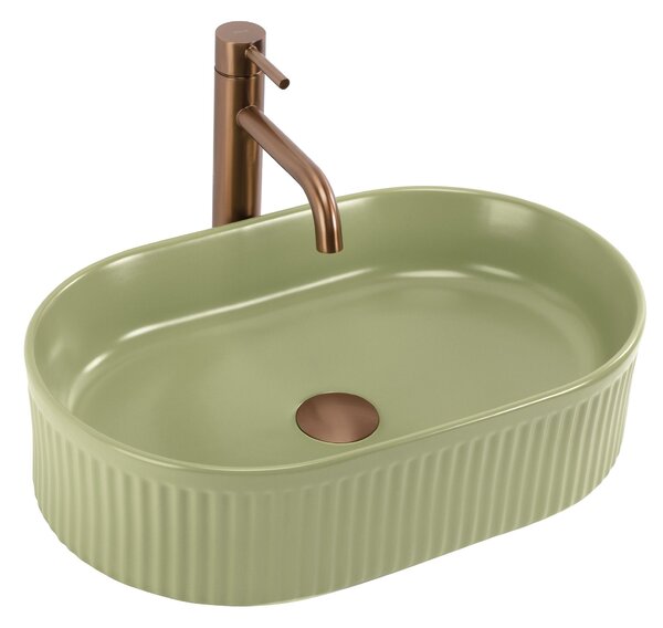 Умивалник за плот Rea Vanda Pistachio Matt