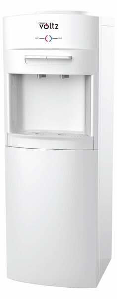 Диспенсър за вода Oliver Voltz OV51449C, 420W/65W, 15-90C, Електронен, Шкаф за съхранение, Бял