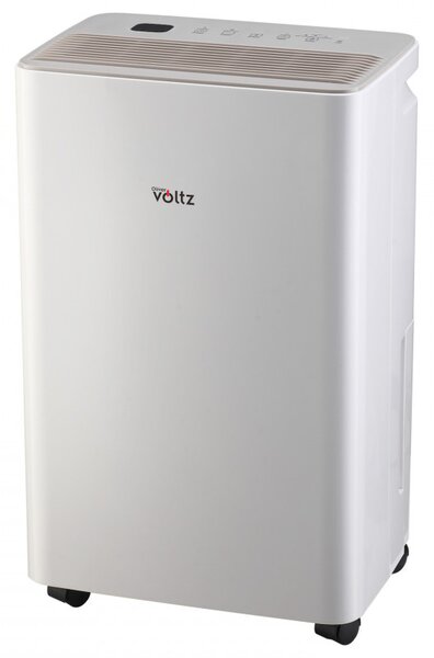 Влагоуловител Oliver Voltz OV51763A, До 45 м2, 150 м3/ч, 1.8 л, 12 л/ден, LED дисплей, Таймер, Йонизатор, Бял