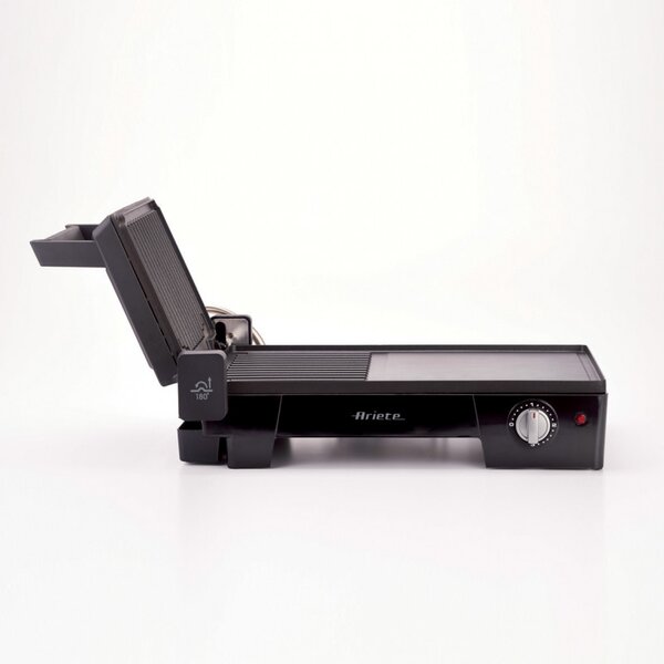 Електрическа скара 3в1 Ariete MULTI GRILL 1916/10, 2400 W, 60x25 см, Разтегателна повърхност, Термостат, Черен