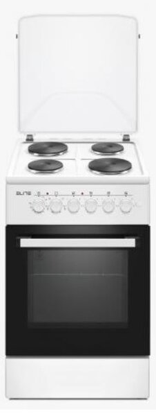 Готварска печка Elite FSEC-0527W, 1500W, 70 л, Термостат, Турбо, Вентилатор, Бял