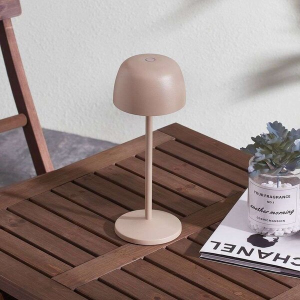 Lindby - Arietty Portable Настолна Лампа Sand Beige Lindby