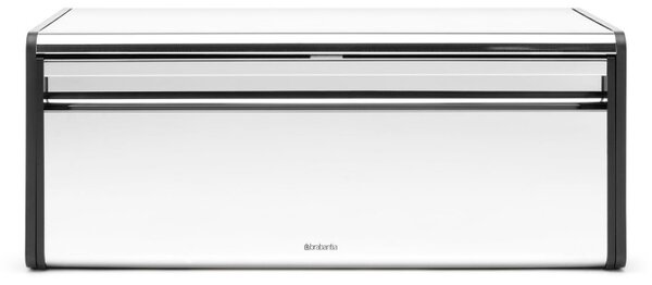 Кутия за хляб Brabantia Fall Front 646848, 18 л, 46.5х25 см, Стенен монтаж, Инокс
