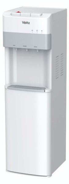 Диспенсър за вода с долно зареждане Oliver Voltz OV51449E, 500W/85W, 10-90 C, Компресорен, Топла вода 5л/час, Студена вода 2л/час, Бял