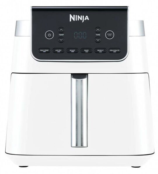 Фритюрник с горещ въздух Ninja Max Pro AF180EUWH, 2000W, 6.2 л, 1.2 кг, 40-240C, 6 програми, Бял