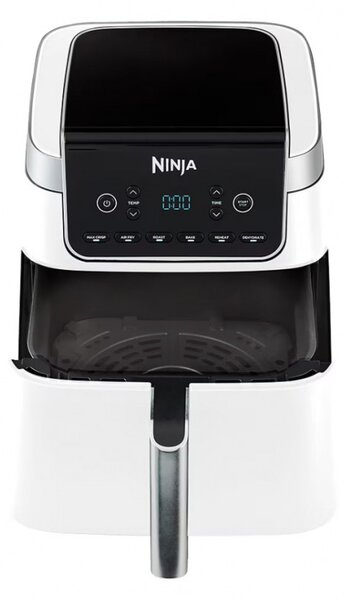 Фритюрник с горещ въздух Ninja Max Pro AF180EUWH, 2000W, 6.2 л, 1.2 кг, 40-240C, 6 програми, Бял