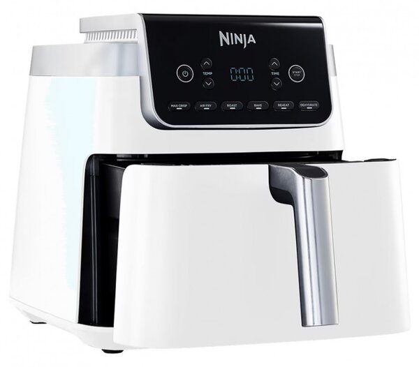 Фритюрник с горещ въздух Ninja Max Pro AF180EUWH, 2000W, 6.2 л, 1.2 кг, 40-240C, 6 програми, Бял