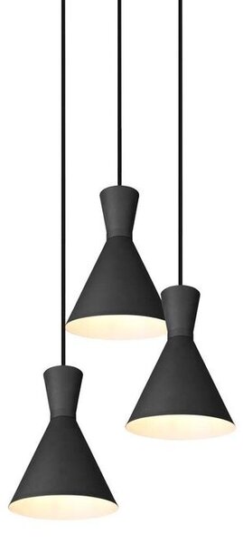 Lindby - Savrini 3 Pendant Black Lindby