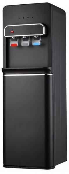Диспенсър за вода с долно зареждане Elite WDCB-2504BL, 550W, 10-85C, Затопляне 5 л/ч, Охлаждане 2 л/ч, Компресорен, Черен