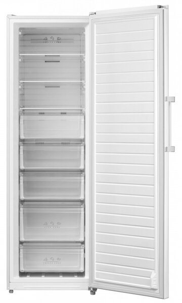 Вертикален фризер Tesla RU2700FM, 273 л, 12.4 кг/24ч, Клас Е, SN/N/ST/T, Total No Frost, Бял