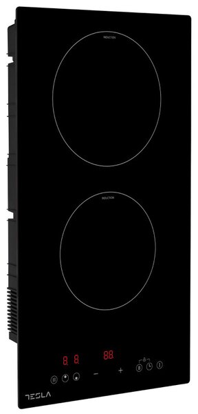 Стъклокерамичен плот за вграждане Tesla HI3201MB, 3500W, 9 степени, Таймер, Защита от деца, Индикатор за остатъчна топлина, Черен
