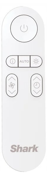Пречиствател на въздух Shark NeverChange Max HP300EU, До 130 м3, 54W, 5 скорости, Без смяна на филтър до 5 години, LED дисплей, Бял