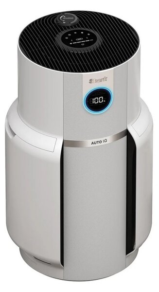 Пречиствател на въздух Shark NeverChange Max HP300EU, До 130 м3, 54W, 5 скорости, Без смяна на филтър до 5 години, LED дисплей, Бял