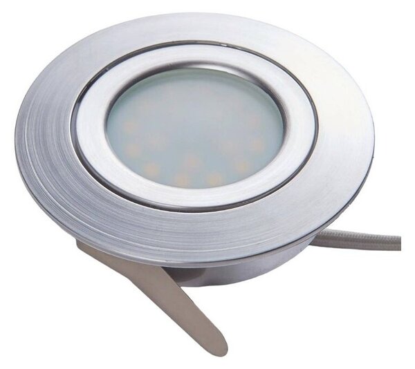 Lindby - Andrej Round LED Bграден Прожектор 3 pcs. Alu Lindby