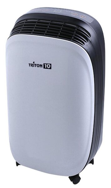 Влагоабсорбатор Attractive TRITON 10, 175W, 1.8 л, 10л/24ч, R290, Таймер, Автоматичен дефрост, Сензор за влажност, Бял/черен
