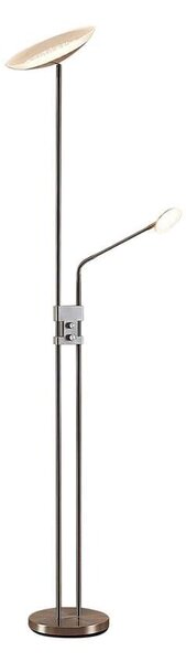 Lindby - Jonne LED Подова Лампа Satin Nickel Lindby