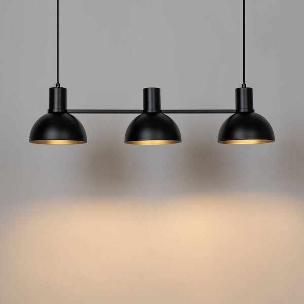 Lucande - Mostrid 3 Pendant Black Lucande