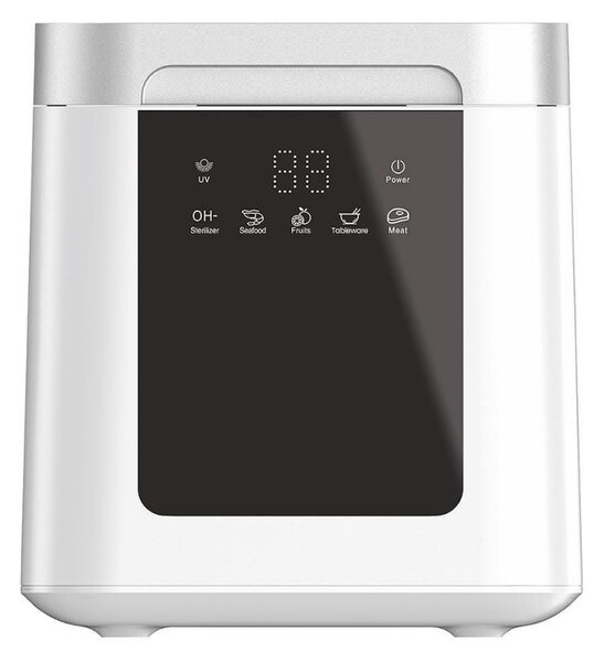 Уред за пречистване на храна Elixir, 72W, 9 л, Дигитален дисплей, 3 степени, Touch screen контрол, 6 интелигентни процеса, Бял