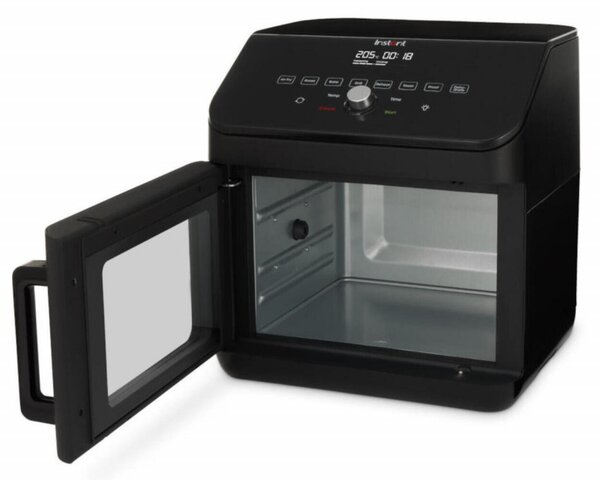 Фритюрник-фурна с горещ въздух Instant Pot Vortex Plus Oven 140410101, 1700W, 13 л, 8 програми, До 205C, EvenCrisp, Черен
