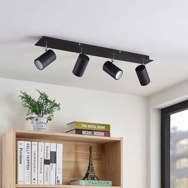 Lindby - Joffrey 4 Ceiling Lamp L70 Black Lindby