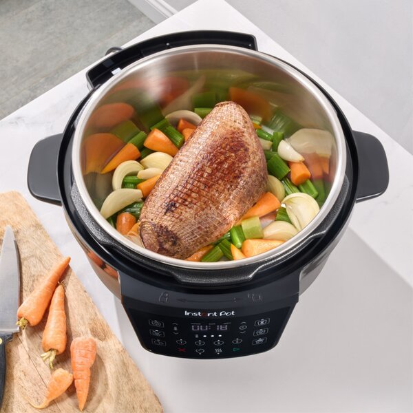 Мултикукър Instant Pot XL 140001901, 1200W, 7.1 л, 7 програми, Отложен старт, LCD дисплей, Черен
