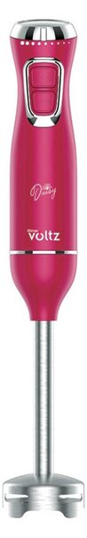 Пасатор Oliver Voltz Daisy OV51112W, 800W, Неръждаема стомана, 2 скорости, Турбо, Червен