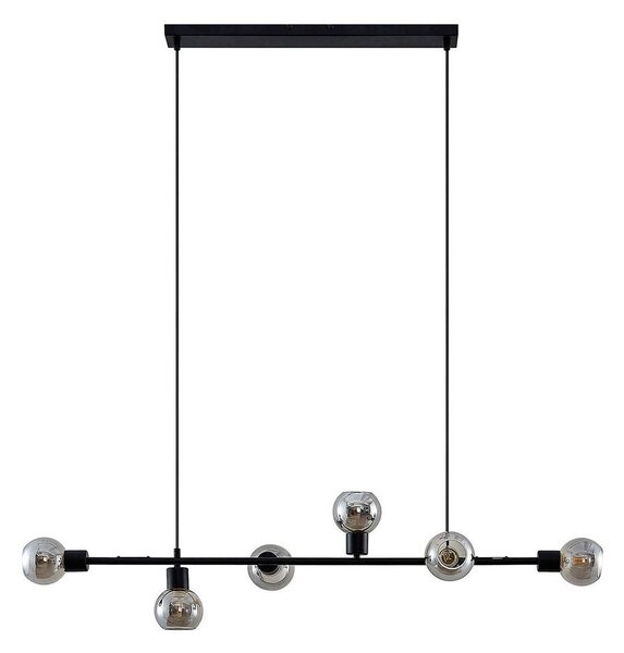 Lindby - Biscala Pendant Black/Smoke Lindby