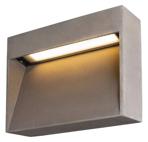 SLV - Concreto LED Външна Стенна Лампа M IP65 Светло Сиво SLV