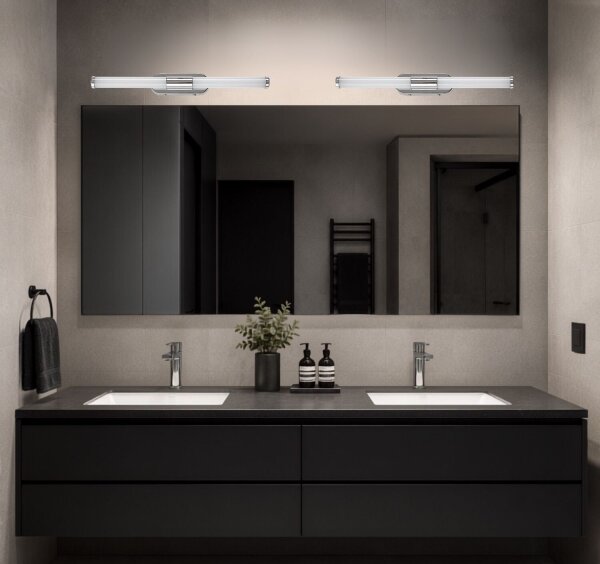 Rabalux 75094-LED Осветление за огледало за баня TENEBRA 6W/230V IP44 40 cm лъскав хром