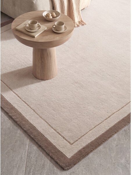 Кафяв/кремав килим със смес от вълна 120x170 cm Niko – Villeroy&Boch
