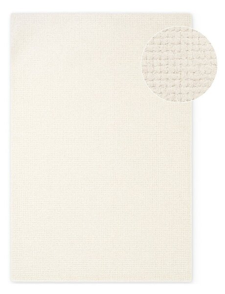 Кремав вълнен килим 80x150 cm Eloise – Hanse Home