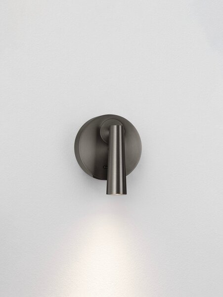 Сив алуминиев LED прожектор с огъваща се структура 7x10 cm Tico – Nova Luce