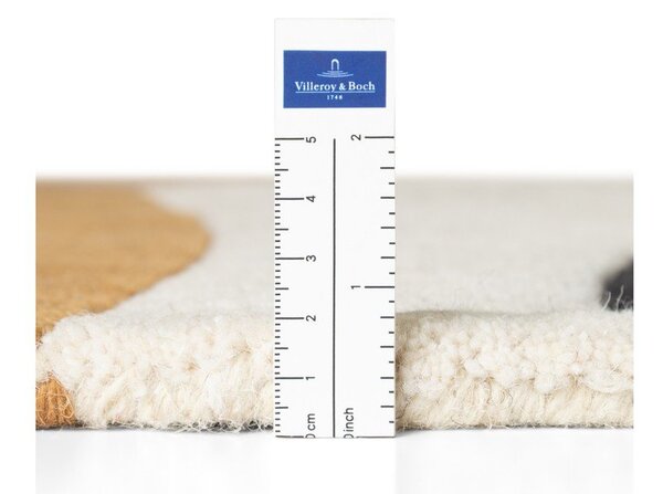 Вълнен кръгъл килим в цвят кафяв коняк ø 160 cm Ruvia – Villeroy&Boch